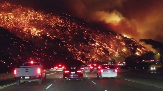 California Wildfire: Thousands of People Evacuated, Charge grows to five as flames rage on